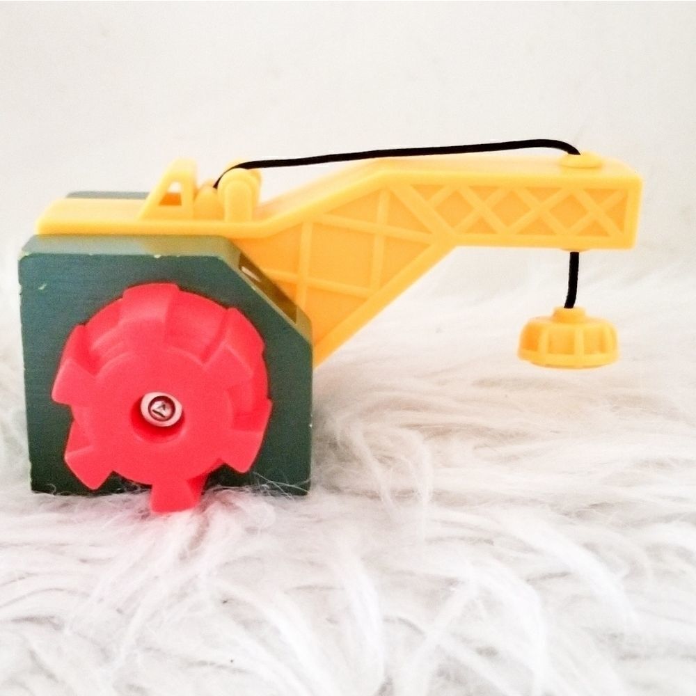Train crain magnetic wooden